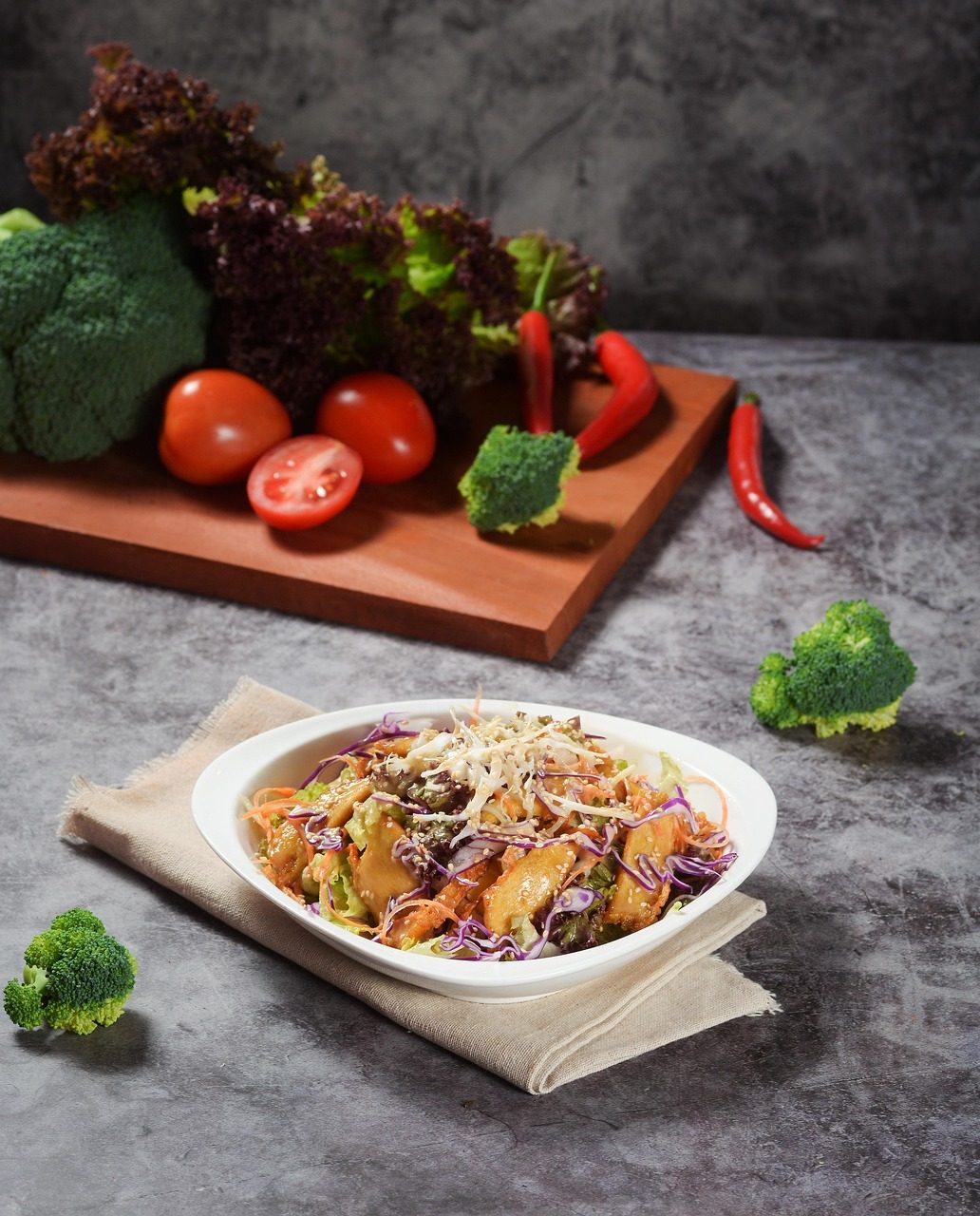 Apple and Cabbage Slaw