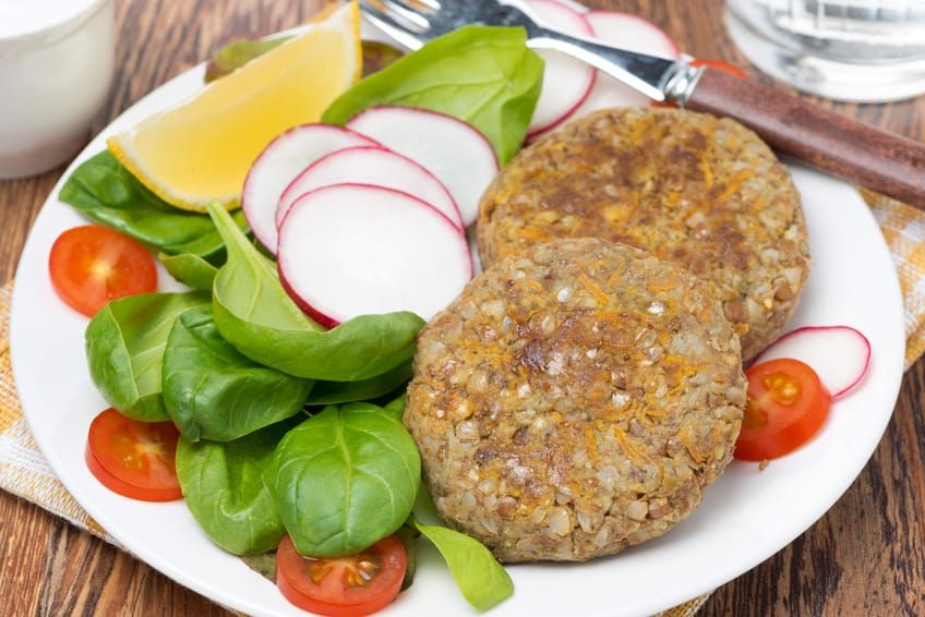 LOW PROTEIN PATTIES