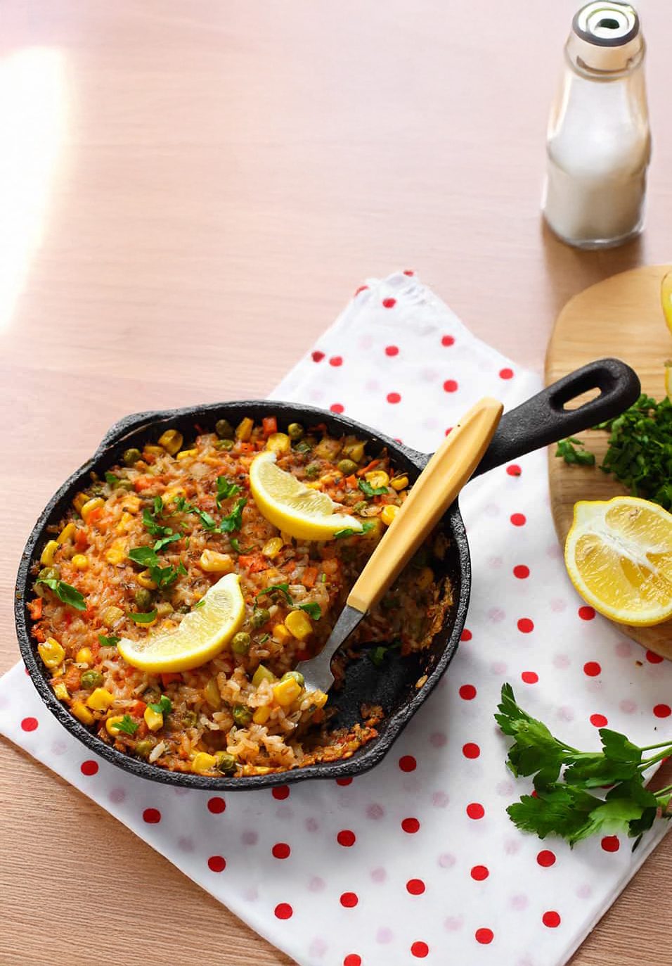 Spanish Vegetable Paella