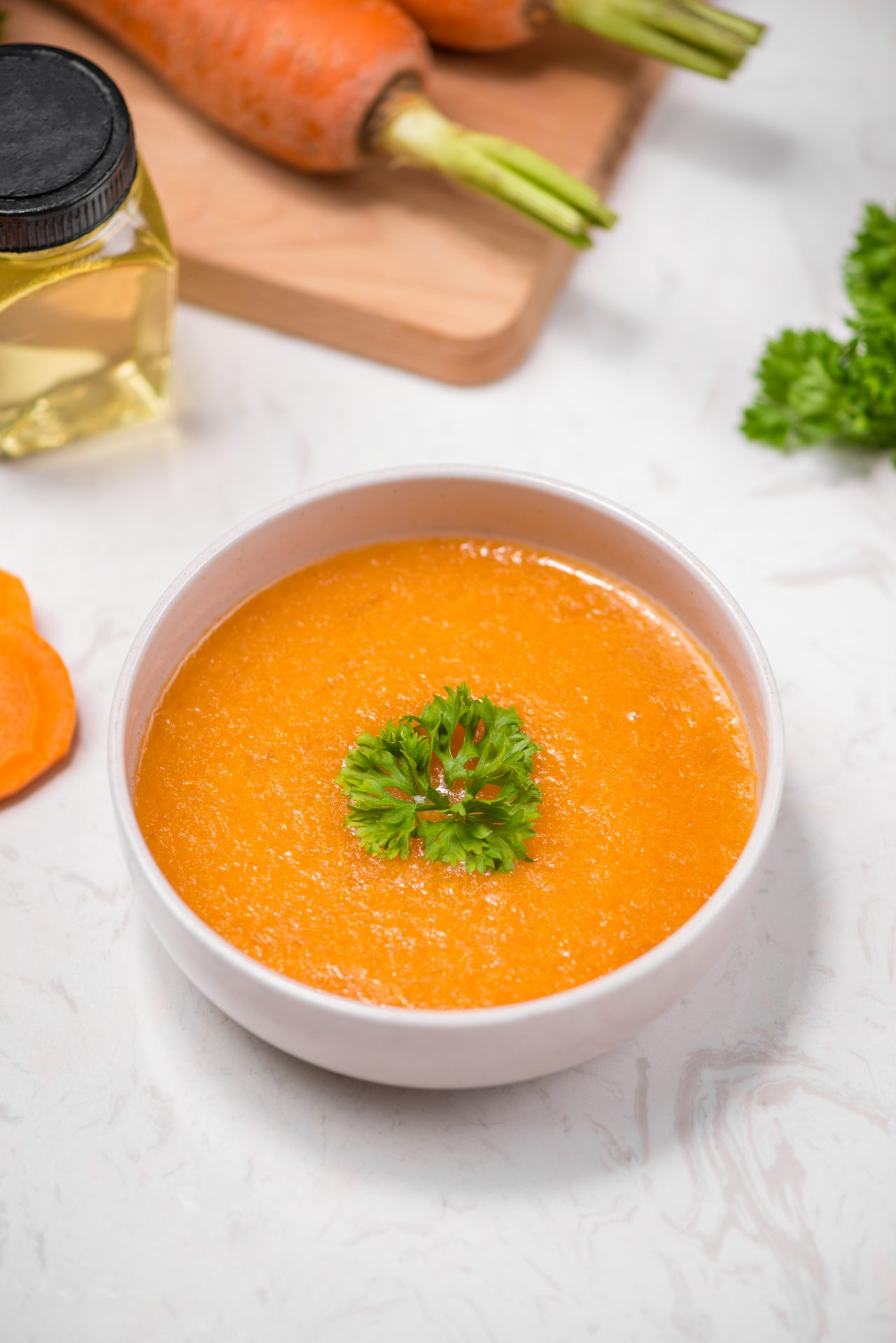 Ginger Carrot and Squash soup
